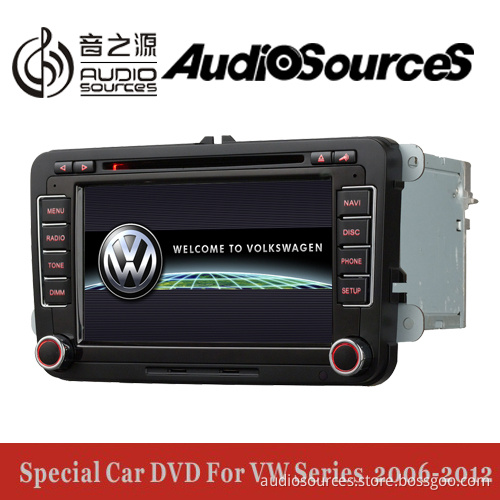 7" Inch HD LCD TFT Touch Screen Car DVD(RNS510) Radio for Vw/Skoda 2005-2012with Can-Bus/DVD/Bt/GPS/DVBT/Tmc/OPS/Ipas/Rvc/iPhone/iPod/RDS Function (ANS-610)